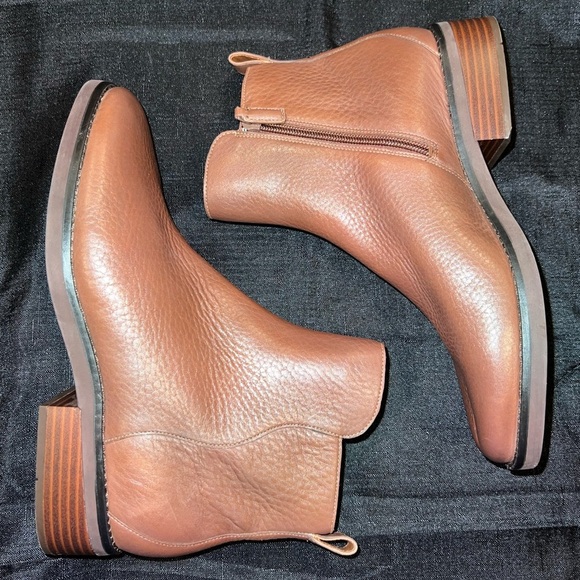 Cole Haan Sequoia Leather River Chelsea Bootie Boot - Picture 9 of 12